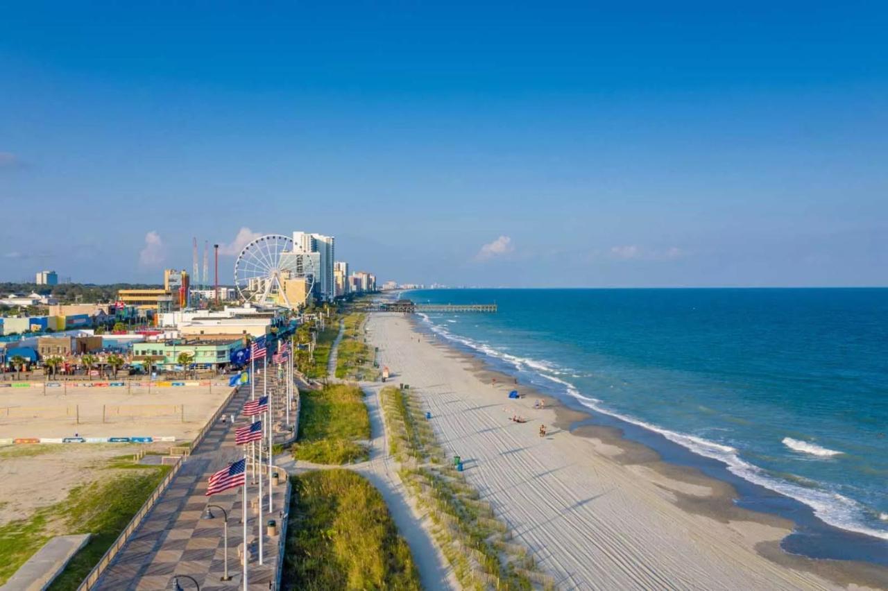 9 Palms Hotell Myrtle Beach Exteriör bild